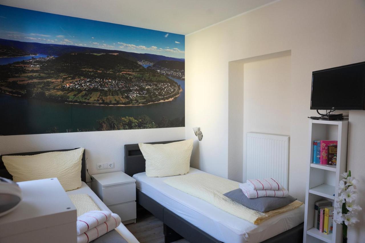 Niedersburger Eck, Wandern, Radfahren, Geniessen, Erholen Apartment Boppard Bagian luar foto